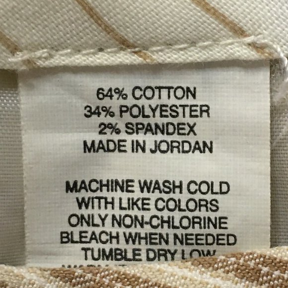 EXPRESS DESIGN STUDIO "City Editor" Striped Bermuda Shorts SIZE 8 - Picture 10 of 11